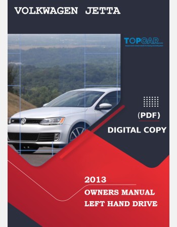 VOLKSWAGEN JETTA 2013 OWNERS MANUAL