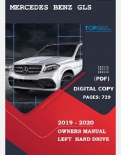 MERCEDES BENZ GLS 2019-2020 OWNERS MANUAL