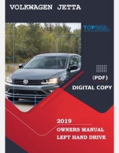 VOLKSWAGEN JETTA 2019 OWNERS MANUAL