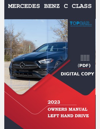MERCEDES BENZ C CLASS 2023 OWNERS MANUAL