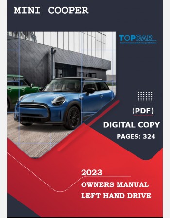 MINI COOPER 2023 OWNERS MANUAL