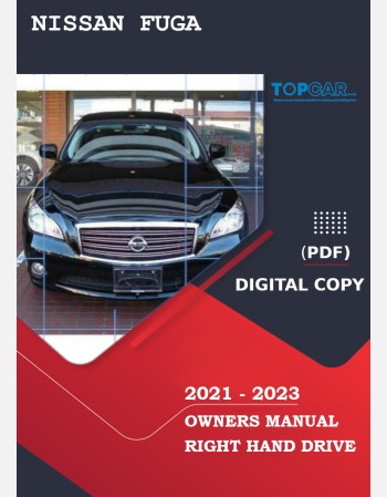 nissan fuga 2021 2022& 2023 owners manual in english