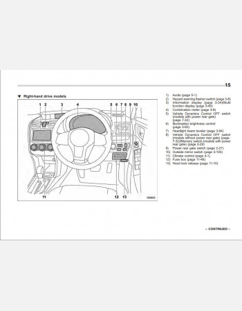 subaru forester owners manual (2011-2013)