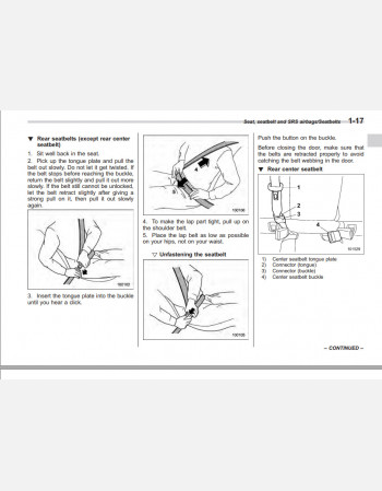 subaru forester owners manual (2011-2013)