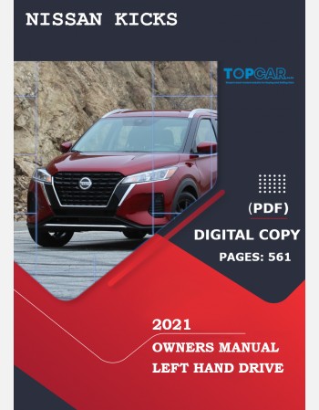 Brand New Sealed 2017-2024 Nissan Kicks Owner's Manual - OEM 21P15-UKT10PK, US Version