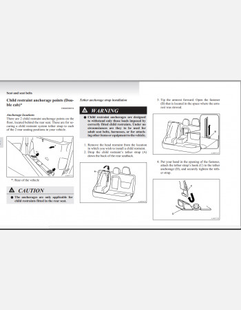 2011 - 2012 mitsubishi l200 owners manual 