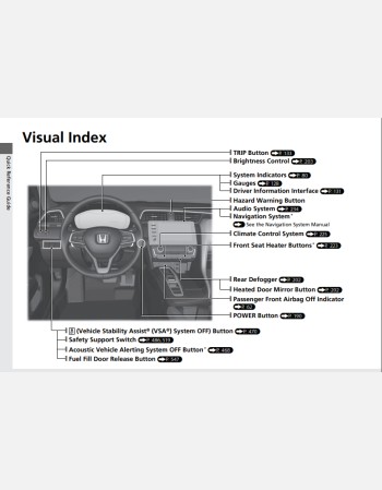 thumbnail image 2 of 2000 Honda Insight Original Owners Manual – Paper Guide Book – Fuses, Fluids, Operation 2 of 5