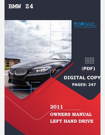 bmw z4 2011 owners manual