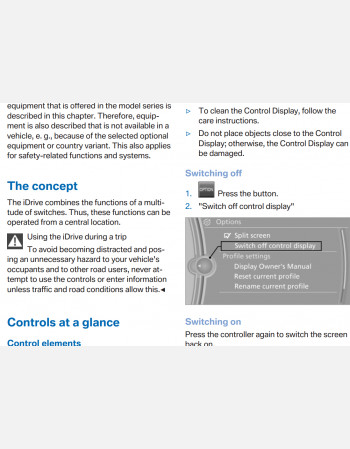 lhd bmw 3 series owners manual (2011 - 2014)