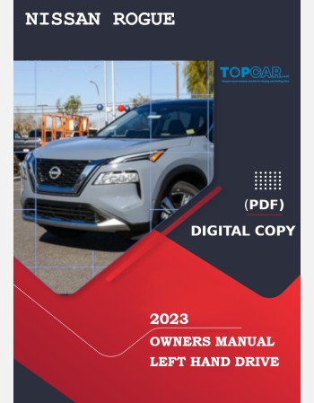 nissan rogue 2023 owners manual