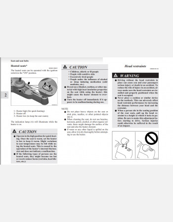2010 - 2011 mitsubishi colt owners manual -  rhd 