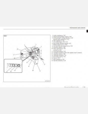 2018 - 2020 MITSUBISHI ECLIPSE CROSS OWNERS MANUAL