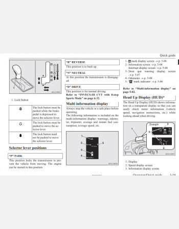 2018 - 2020 MITSUBISHI ECLIPSE CROSS OWNERS MANUAL