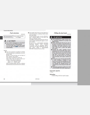 2013 - 2014 mitsubishi l200 owners manual rhd and lhd