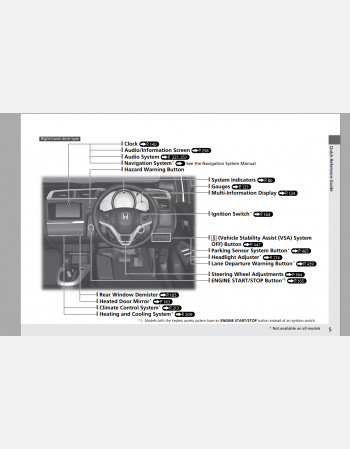 honda fit owners manual 2016 - 2018 for rhd and lhd