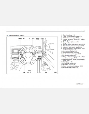 subaru outback owners manual (2010-2014)